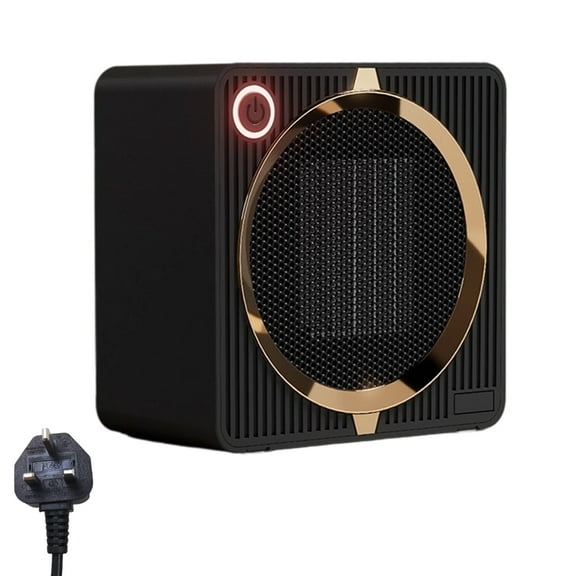 220V Fast Heating 500W Ceramic Heater Electric Warmer Small Desk Heater Office Indoor Indoor Bedroom Hot Air Fan
