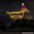 thumbnail image 4 of Glowneon Dog Happy Birthday Neon Sign, Happy Birthday Led Sign, Cute Dog Led Sign, Pet Shop Decor, 4 of 5