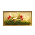 thumbnail image 2 of EQWLJWE 5.1"x10.2" Shadow Box Frame Display Case with Light, 3D Picture Frame, Display Case Box for Memorabilia, Baby Items, Wedding Memories, Crafts, Tickets and Photos, 2 of 4