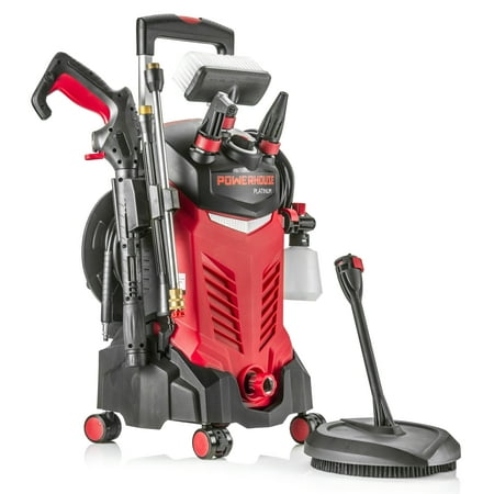 Powerhouse International - Powerhouse Platinum Edition - Electric High Pressure Power Washer 3000 PSI 2.2 GPM Patio Cleaner, Quick Connect System, Soap Foam