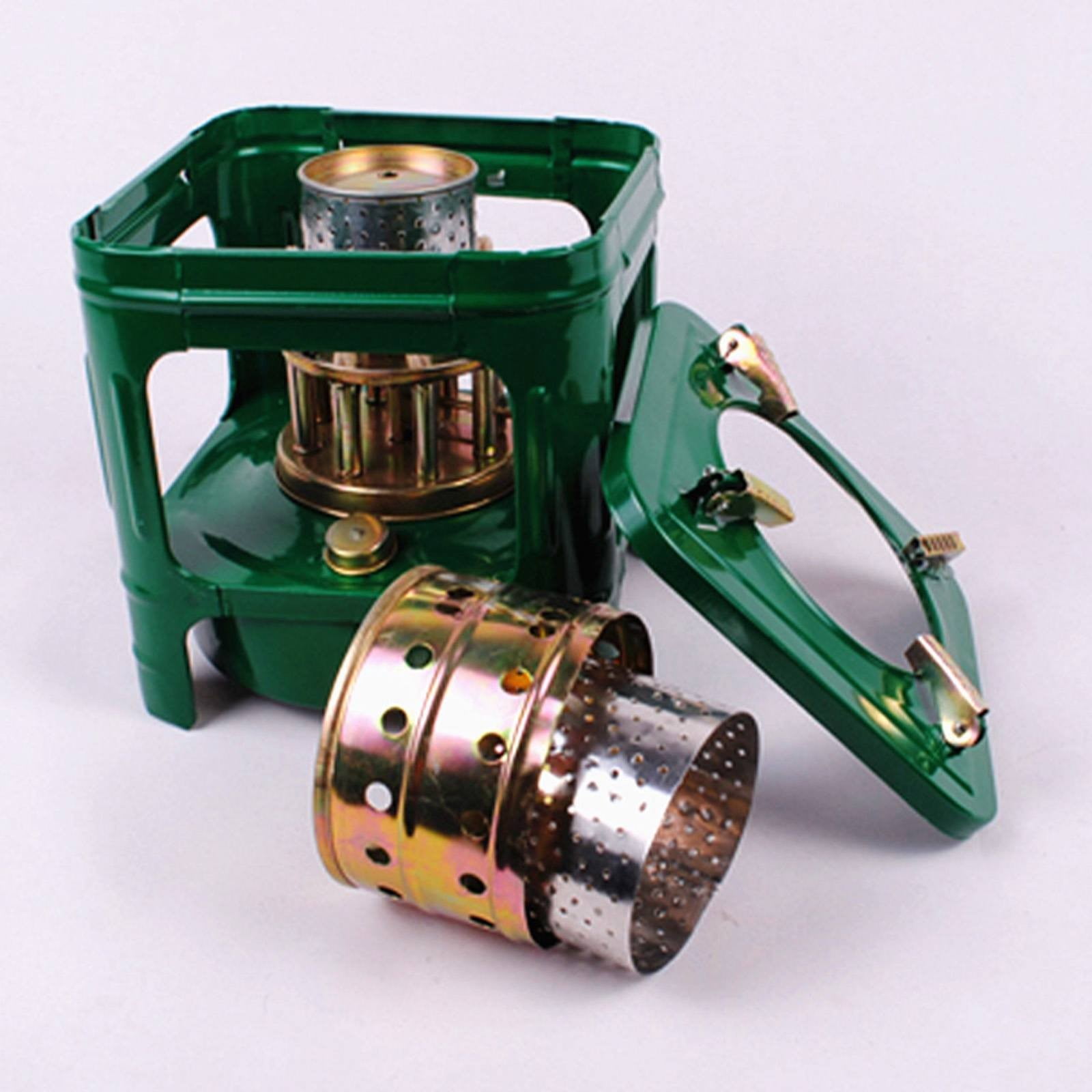 Portable Camping Kerosene Stove,Outdoor Burner Furnace,Backpacking Cookware For Picnic, Handy Camp Stove For Outdoor Cooking, Durable,Outdoor Cooking Appliance, Camping,Army Green,1PC