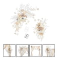 thumbnail image 1 of 2 piezas de arco de boda con flores, arreglo floral, rosas falsas colgantes, guirnalda de flores artificiales, fondo floral para decoración de bodas Medio, 1 of 10