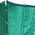 thumbnail image 4 of Corset Top Corset Lingerie For Women Bustier Tops For Women Underbust Corset Tops For Women Green 4XL, 4 of 5
