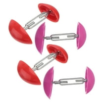 GOOHOCHY 4pcs Reusable Plastic Shoe Stretcher Adjustable Shoe Expander For Sneakers And Boots Shoe Stretcher Shaping Tool For Wide Feet Portable Shoe Shaper For Home Use