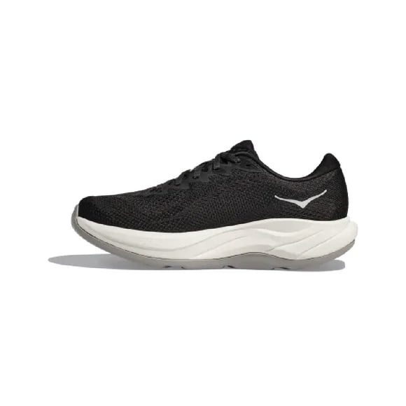 Zapatillas HOKA Rincon 4 para mujer, negras y blancas, US 9.5