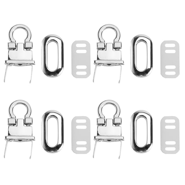 4 cerraduras de metal prácticas para bolsos, maletas, accesorios, bolsos, color 3