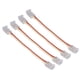 thumbnail image 2 of 10 conectores de tira de luz LED de 3 pines y 8 mm, compatibles con PC, resistentes y COB, para casa, fiestas y oficinas., 2 of 14