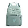 thumbnail image 2 of Mochila de viaje de nailon para mujer, bolso escolar informal, resistente al agua, para jóvenes Fivean unisex, 2 of 2