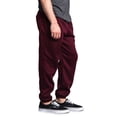 thumbnail image 3 of Men's Basic Fleece Jogger Sweatpants with Pockets, Up to 5X, 3 of 6