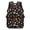 Black Alphabet Print, variant on 17 Inch Cosmic Galaxy Space Backpack for Kids, Breathable Lightweight School Bag with Adjustable Shoulder Straps, Perfect for Kindergarten and Sports