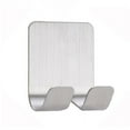 Cevemin Practical Stainless Steel Hook Storage Wall Door Mobile Phone