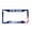 1PC-E, variant on 250th Anniversary Patriotic License Plate Frame, 4th of July Commemorative Decorative Car Tag Holder for Vehicles, Trucks, SUV, Gift for Car Lovers Father's Day, 1PC #G