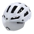 thumbnail image 1 of Cushioning Road Bike Helmet with Widem Angle Goggles, Ventilated Three Point Magnetic System, Detachable and Adjustable, Suitable for 22.8-24.0in, 1 of 7