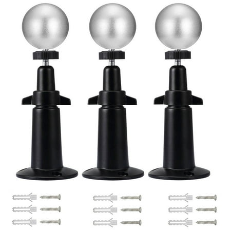 Security Pass Holder - 3-pack Outdoor/Indoor Magnetic Ball Wall Mount Holder for Arlo, Arlo Pro, Arlo Pro 2 Security Netgear Home Smart Camera