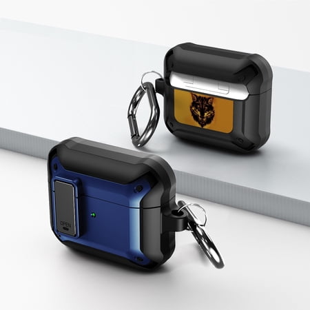 Duo Shield Secure Lock Designed For AirPods 3rd Gen With Hook  Blue/Black price history on PriceWatchPro