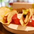 thumbnail image 3 of Visland Taco Holder Plates 4-Slot Tortilla Rack for Taco Shells Reusable Crepe Party Serving Plates Tortilla Display Rack, 3 of 8