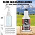 thumbnail image 3 of Calyptus 75% Pure Ultra Concentrated Vinegar | Dilutes to 3.75 Gallons | 15x Power Cleaning Vinegar | Home and Outdoor | All-Purpose Industrial Strength Cleaner, 32 Ounces, 3 of 7