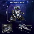thumbnail image 2 of STEM Space Robot Building Kit with Remote Control, Technic Coding Robotic Toys  Buildable 2 in1 Models with 1468 PCS, 2 of 8