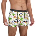thumbnail image 5 of Mens Underwear Boxer Briefs - Penguins On The Beach Comfort Breathable men's boxer briefs with Flex Waistband, 5 of 7
