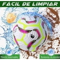 thumbnail image 2 of Balón Fútbol Soccer Para Entrenamiento Champions Stars No. 5 Modelo Verde Morada, 2 of 4