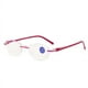 thumbnail image 3 of Gafas para presbicia con zoom inteligente ultra claro, doble luz, cerca y lejos, doble propósito, borde cortado, gafas para presbicia azules, 3 of 5