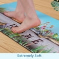 thumbnail image 3 of Farmhouse Kitchen Mats for Floor 2 Piece, Kitchen Rugs Set, Cushioned Anti Fatigue Mats for Kitchen Floor Mat, Vinyl Kitchen Floor Mat, Spring Kitchen Rug and Mats Non Skid Waterproof, 3 of 6