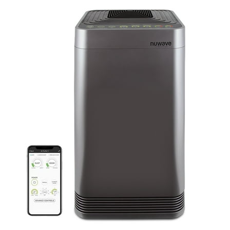 Nuwave Oxypure Smart Air Purifier, 5-Stage Filtration System Contaminants Removed, Nuwave Oxypure Air Purifier, 2,934ft² Spaces in 60 Minutes, Home, Large
