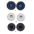 thumbnail image 3 of Maoww 2pcs Cover Ear Cushion Soft Comfortable Skin-Friendly Earmuffs Sponge Leather Protection Computer Sleeve Headset Dark Blue, 3 of 6