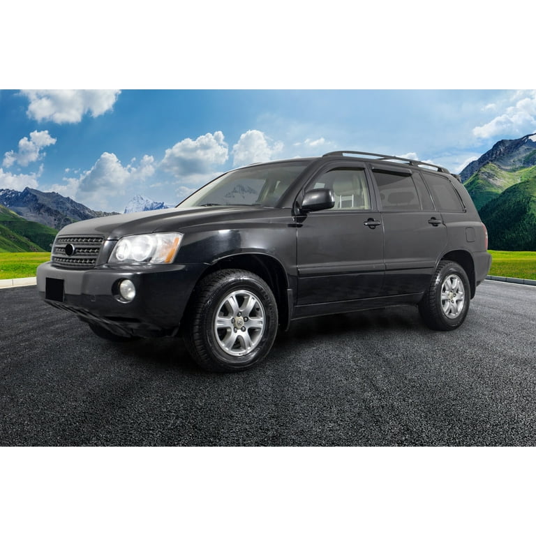 Voron Glass In-Channel Extra Durable Rain Guards For Toyota Highlander 2014-2019 - Foto 7