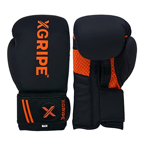 XGRIPE Boxing Gloves Sparring Muay Thai Punch Bag Training Mitt Kickboxing Fight 