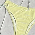thumbnail image 7 of Blmnix Bikini Swimsuits Bathing Suit for Women Sexy Swimsuits Two Piece Swimsuit Swimsuits Sweetheart Yellow Womens Swimsuits Tankini,L, 7 of 7