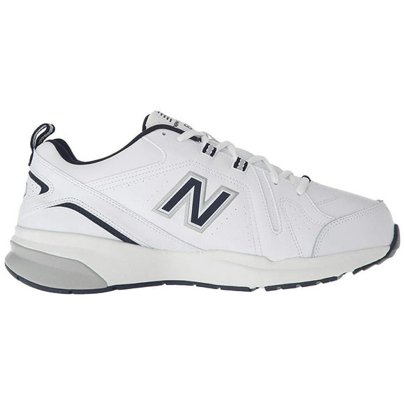 New Balance Homme 608 V5 Casual Confort Cross Trainer, Blanc/marine, 17 XW US