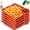 Red-a, variant on OYPGUE 6pcs Plates with Dipping Section, Chip and Dip Built in Dip Cup