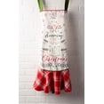 thumbnail image 2 of White Christmas Tree Ruffle Apron, 2 of 3