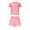 Pink, variant on Bovxnpu Pajamas for Women Set Loungewear Set, Womens 2 Piece Pajamas Set Soft Tank Top and Shorts Sleepwear Set Activewear