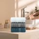 thumbnail image 3 of Toallas faciales pack-pack de 14x30 pulgadas - Toallas de baño blandas y de secado rápido para adultos - 450g, 35x75cm, 3 of 5