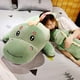 thumbnail image 2 of 50-120CM Giant Cute Long Dinosaur Plush Toys Soft Cartoon Animal Doll Stuffed Cartoon Boyfriend Pillow Kids Girl Birthday Giftpink close eyes100cm Deng Xun unisex, 2 of 2