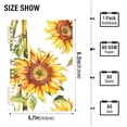 thumbnail image 3 of Ckdifva Sunflowers with Bamboo A5 Ring Binder Notebook Journey Note Diary College Ruled Study 60 Pages, 3 of 8