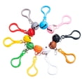thumbnail image 1 of FOMIYES 24Ud Bag Ornaments En Colores Surtidos Con Campana Para Llaveros Y Personalizada, 1 of 8