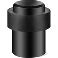 thumbnail image 1 of Tope cilíndrico para puerta de acero inoxidable con goma suave para montaje en piso - Tope para puerta duradero y resistente, negro de 1-3/4" de alto - ACTIVE Biensenido a ACTIVE, 1 of 5
