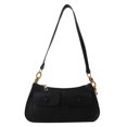 thumbnail image 1 of Bolsos suaves para damas Bolsos versátiles para las axilas para la vida diaria de la fiesta (negro), 1 of 6