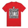 thumbnail image 1 of Northeastern University Huskies Straight Outta Tee T-Shirt - Red, X-Large, 1 of 2