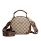 thumbnail image 3 of Bolso de hombro de diseñador con nuevo patrón para mujer, de alta calidad, portátil, con cuadrícula de colores a juego, bolso cruzado clásico y moderno, bolso circular, 3 of 5