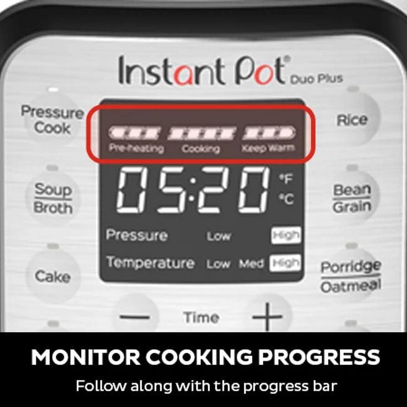 Instant Pot Duo Plus 3-Quart Mini 9-in-1 Multi-Use Pressure Cooker