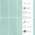 thumbnail image 4 of Peel and Stick Backsplash - 5 Sheets of 11.43" x 9" - 3D Adhesive Peel and Stick Tile Backsplash for Kitchen, Bathroom, Wall Tile, 4 of 13