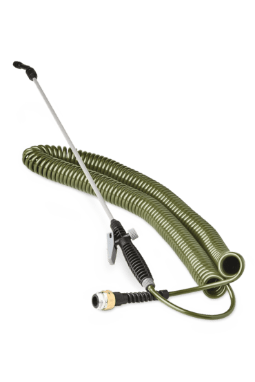 Mini Coil Indoor Garden Hose with Sprayer