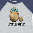 thumbnail image 4 of Inktastic Little Spud Potato Father and Child Boys or Girls Baby Bodysuit, 4 of 5