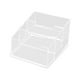 thumbnail image 5 of Porta tarjetas de presentación, expositor de acrílico, mostrador transparente, escritorio, tarjetero, 3 ranuras 11x98x6cm, 5 of 9