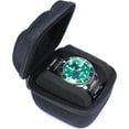 thumbnail image 5 of Single Hard Watch travel Cases, Men's Wristwatch Smartwatch Sports Watch Roll Display Organizer Box with Custom Flexible Pillow 55mm Face Watch, 5 of 7
