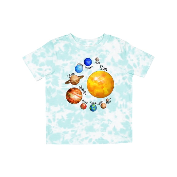 Inktastic Sun and Planets Yes, and Pluto Boys or Girls Toddler T-Shirt